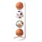 Basketball Ball Storage Rack Vertical Ball Stand Ball Storage Holder Organizer Space-Saving Display Stand For Volleyball